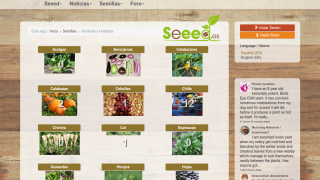 SEEeD group website, for seed saving. Small community...